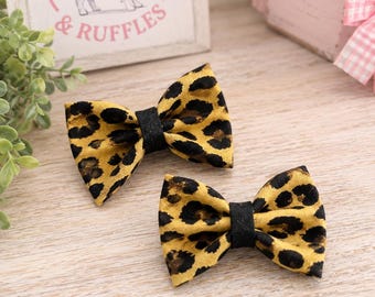 Matching Small Fabric Bow Add-On | Dog Hair Bow | Tiny Tails & Ruffles