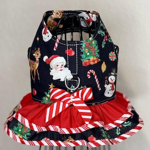 christmas dresses for little dogs Red and Green Christmas Dog Tutu Skirt (Large) Red/Green