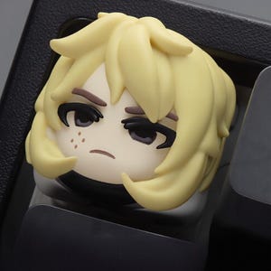 Valorant Clove Resin Keycap – Handgjort 3D Mekaniskt Tangentbordslock – Anime Gamerpresent