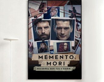Memento Movie Poster, Retro Wall Art, Home Decor, Classic Movie, Canvas Gift