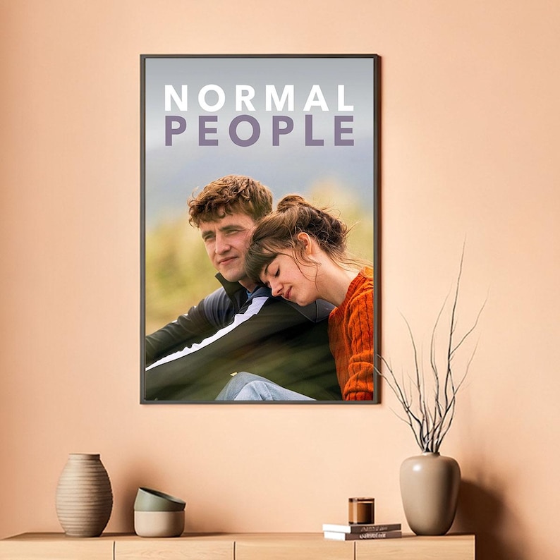 Normal Person Posters Normal People Movie Poster, Retro Wall Art, Home Decor, Classic Movie ...