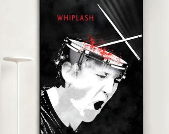 Whiplash Movie Poster, Retro Wall Art, Home Decor, Classic Movie, Canvas Gift