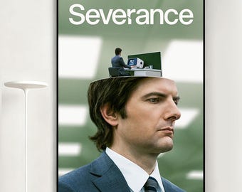Severance Movie Poster, Retro Wall Art, Home Decor, Classic Movie, Canvas Gift