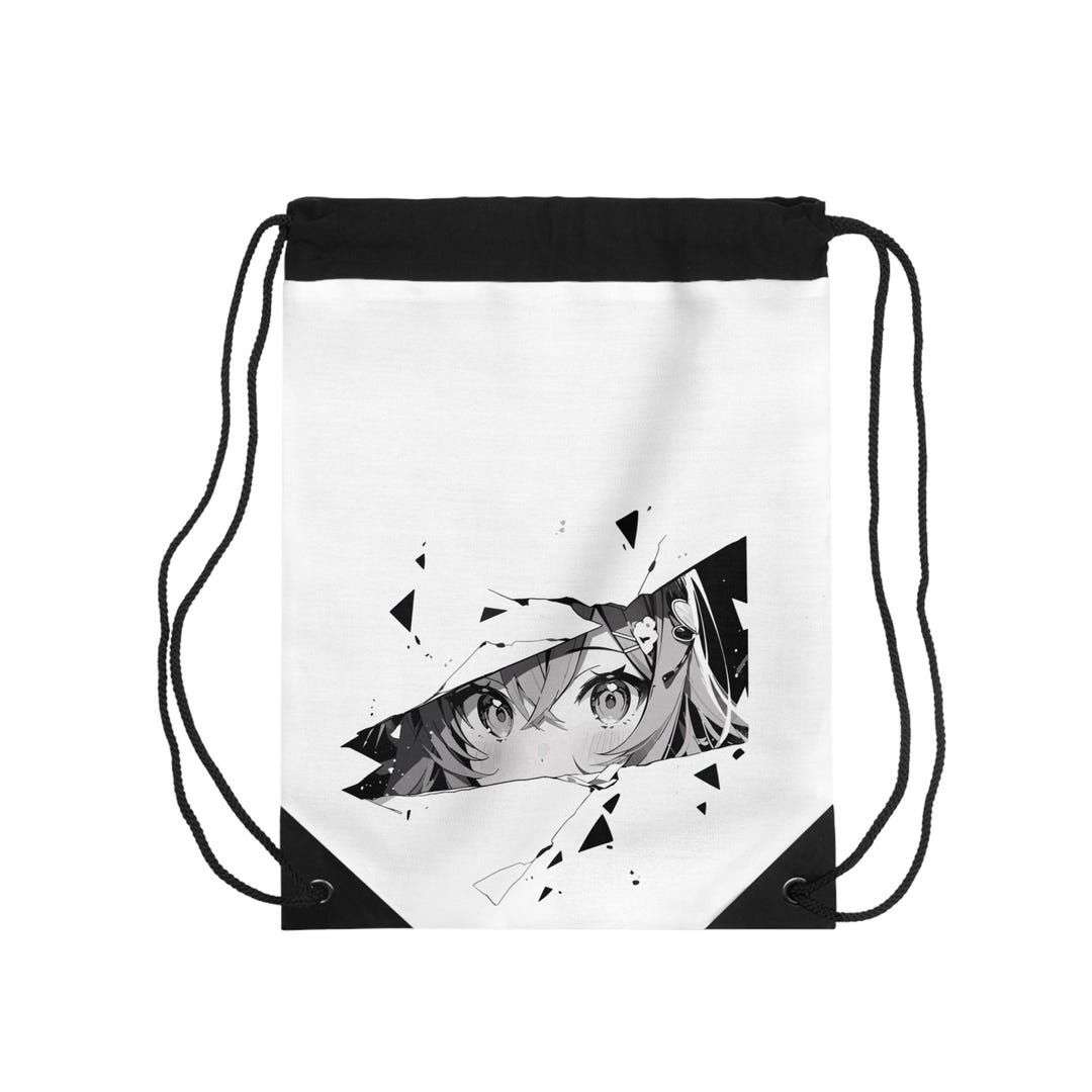 Unique Anime Drawstring Bag, Stylish Gym Bag, Trendy Backpack, Cool ...