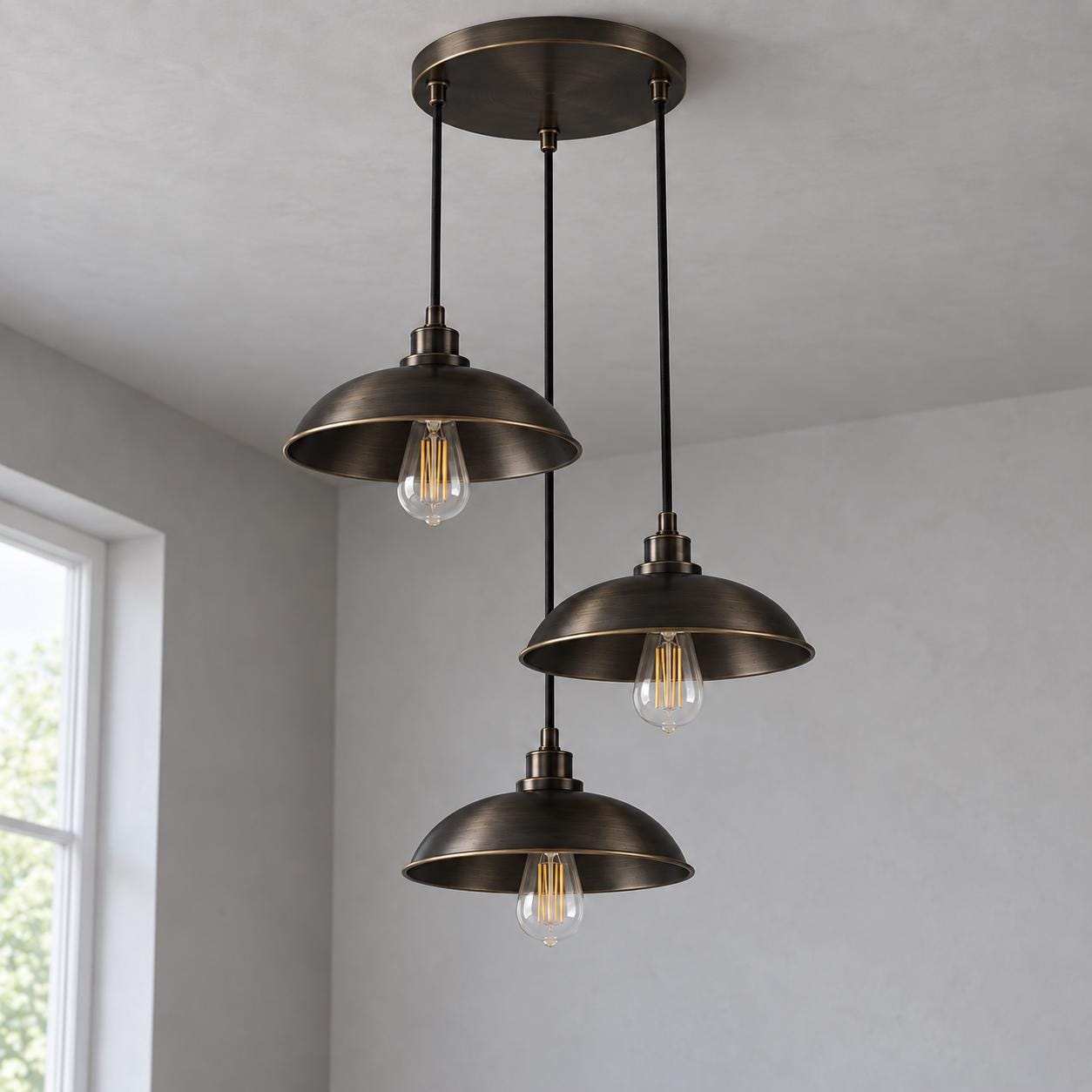 3 Bulb Cluster Pendant Lighting - Etsy