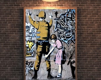 Banksy CND Soldiers Graffiti Print: Urban Street Art Poster - Etsy