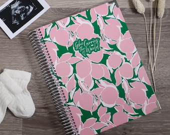 Undated Pregnancy Journal: 52 Week Bump Diary, Supportive Milestone Book, Yorkshire Made