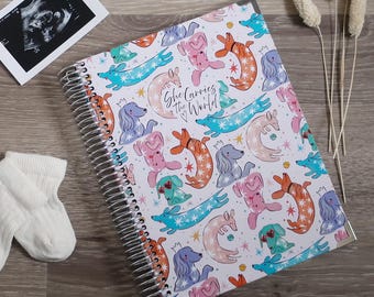 Undated Pregnancy Journal: 52 Week Bump Diary, Supportive Milestone Book, Yorkshire Made