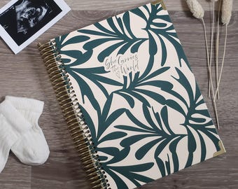 Undated Pregnancy Journal: 52 Week Bump Diary, Supportive Milestone Book, Yorkshire Made