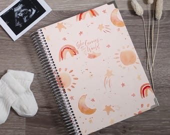 Undated Pregnancy Journal: 52 Week Bump Diary, Supportive Milestone Book, Yorkshire Made