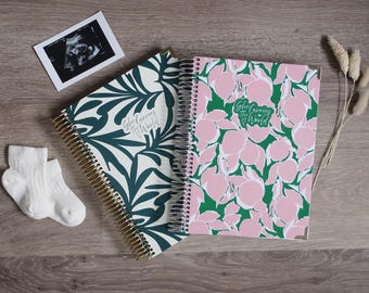 Undated Pregnancy Journal: 52 Week Bump Diary, Supportive Milestone Book, Yorkshire Made