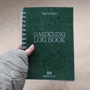 Gardening Log Book: A5 Planner Journal, Seed Tracker, Personalised Gift, Made in Yorkshire image 7