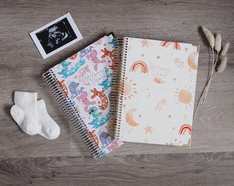 Undated Pregnancy Journal: 52 Week Bump Diary, Supportive Milestone Book, Yorkshire Made