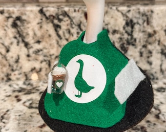 Goosebucks Desk Goose Outfit