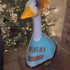 Tenue Porch Goose Era Showgoose – Vêtements d'oie scintillants inspirés des Swiftie