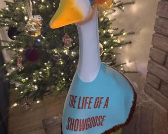 Porch Goose Era Showgoose Outfit – Sparkly Swiftie-Inspired Goose Clothing