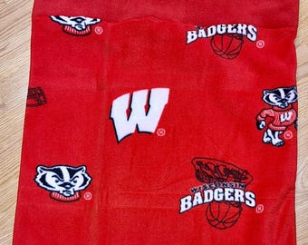 Wisconsin Bad s      ger Pillowcase - Std. Size - 20" x 25"