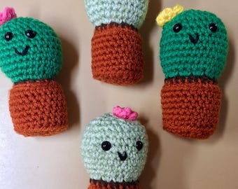 Cactus Pin Cushion - Crocheted