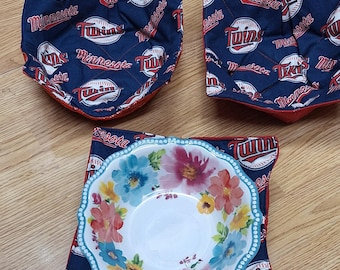 MN Twins Baseball Bowl Cozies - Medium