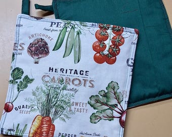 Hot Pad  -  Pot Holder - Vegetables