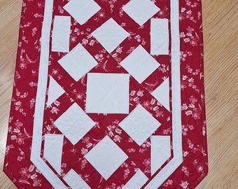 Quilted  Table Runner  18.5" x 46"