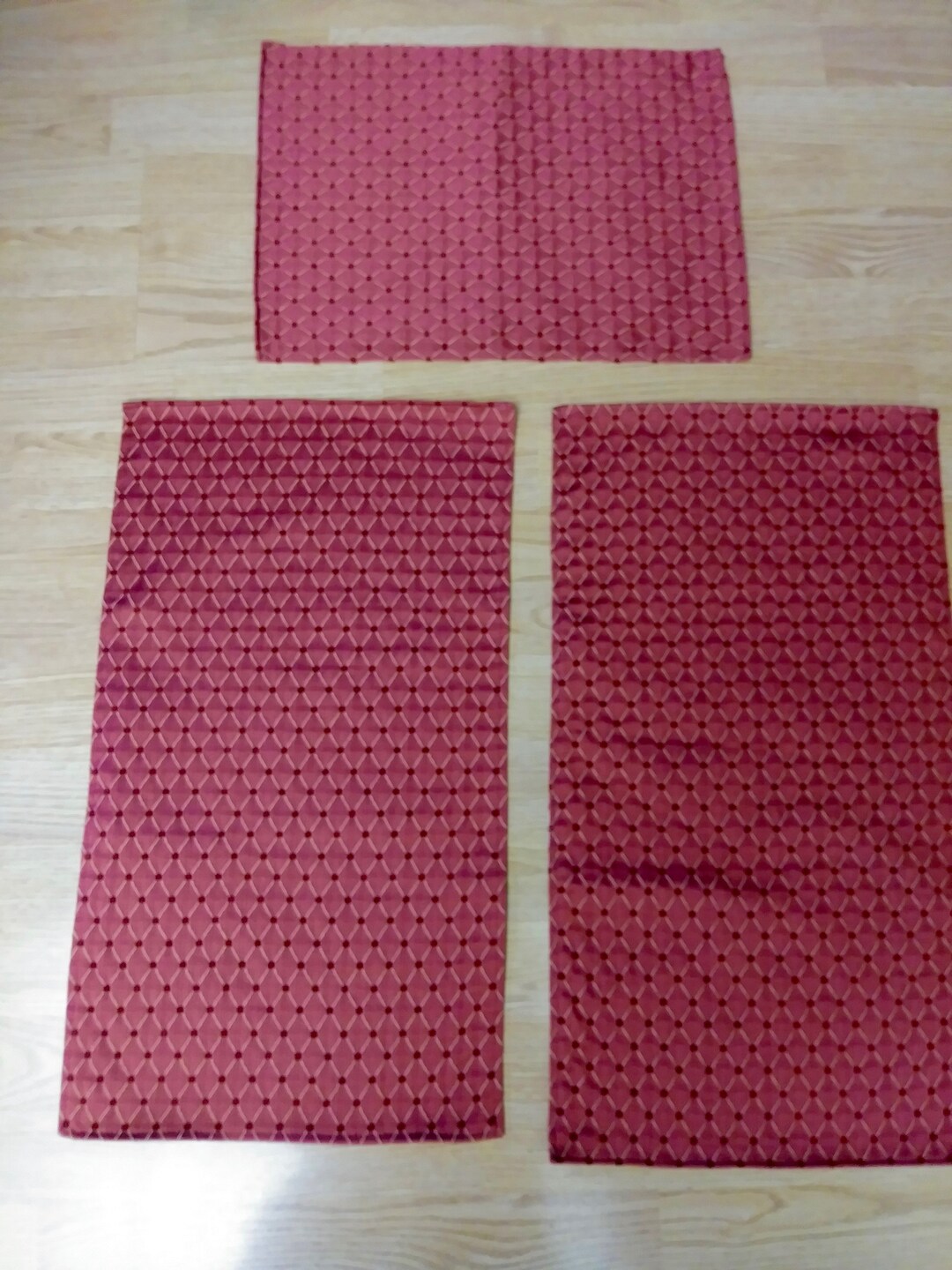 Furniture or End Table Scarf Mats Rust Upholstry Etsy