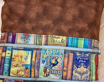 Reading Book Pillow  18" x 18"