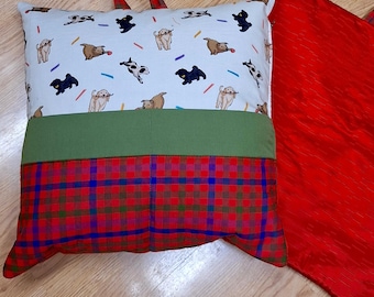Reading Book Pillow 18" x 18"