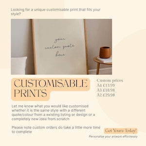How Lucky Are We, Neutral Beige Stripe, Daily affirmations, Trendy Aesthetic Home Decor, Minimalist Livingroom Print image 3