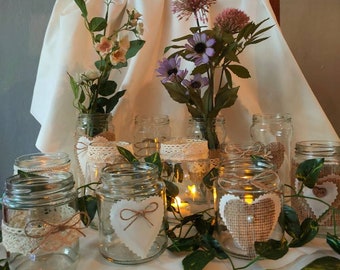 Inweder Silber Blumenständer Hochzeits Mittelstücke - 2 Stück