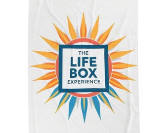 Manta acogedora "Elige la felicidad", manta de regalo positiva