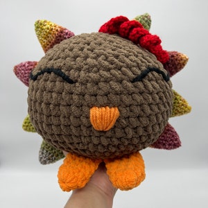 Turkey Pattern, Crochet Turkey Pattern, PATTERN ONLY, Turkey Pattern Download, Pattern Turkey Pdf, Crochet Pattern, Crochet, Pattern, Easy