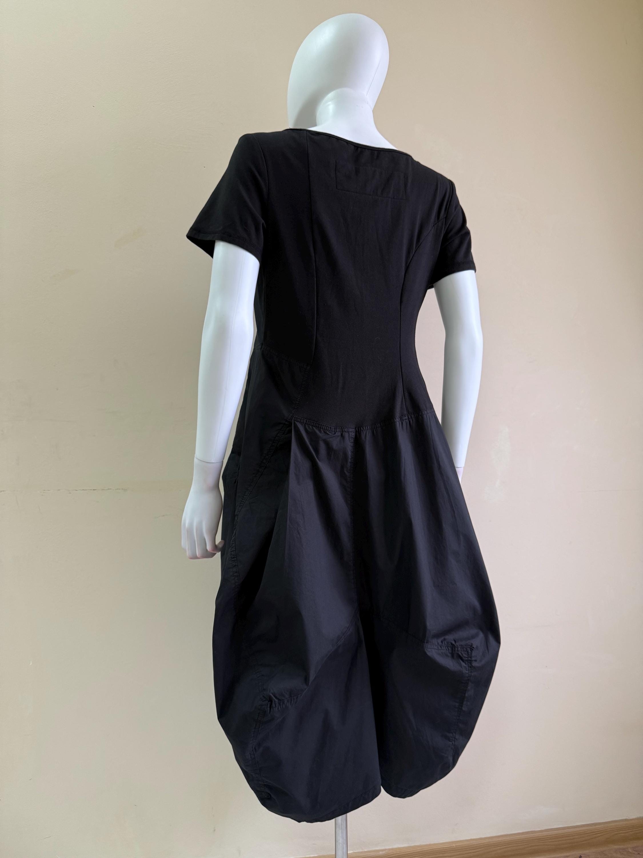 Rundholz Black Label Womens Asymmetric Balloon Button up Midi 