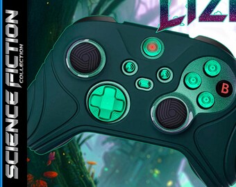 CUSTOM XBOX CONTROLLER | Shimmering green | Lizerk - Science-Fiction Collection