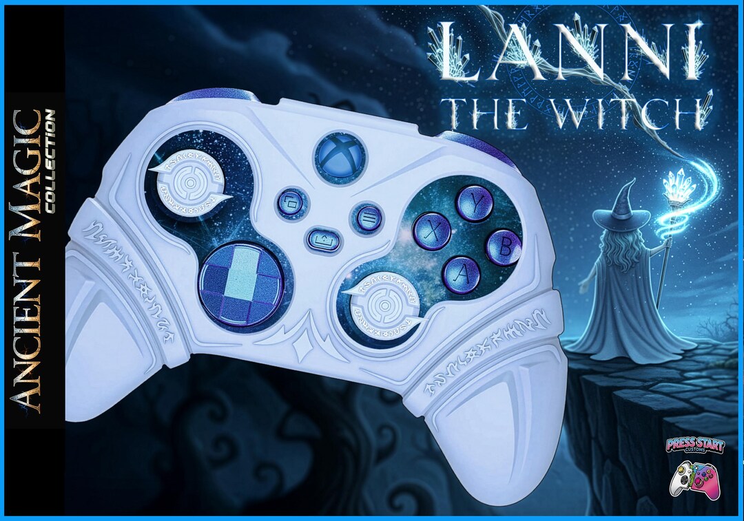 CUSTOM XBOX CONTROLLER | Stars | Lanni the Witch - Ancient Magic ...