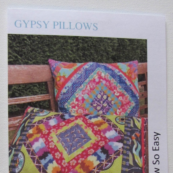 Sewing Pattern, Lynne Wilson Designs Gypsy Pillows Sew So Easy