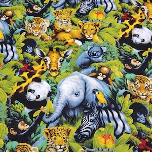DT Wildlife A Rare Occasion 100% Cotton Fabric by the yard