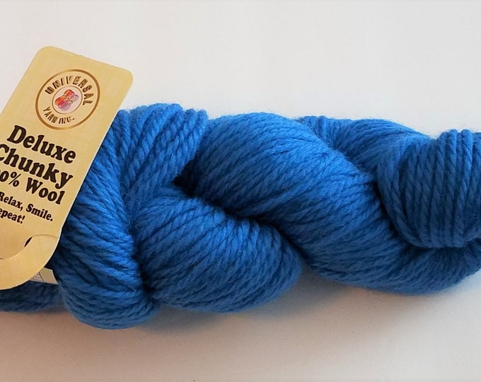 Universal Yarn Deluxe Chunky Nitrox Blue 3722 Lot 5713 Etsy
