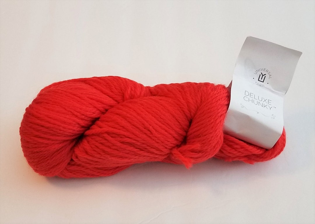 Universal Yarn Deluxe Chunky Autumn Orange Color 23001 Lot Etsy