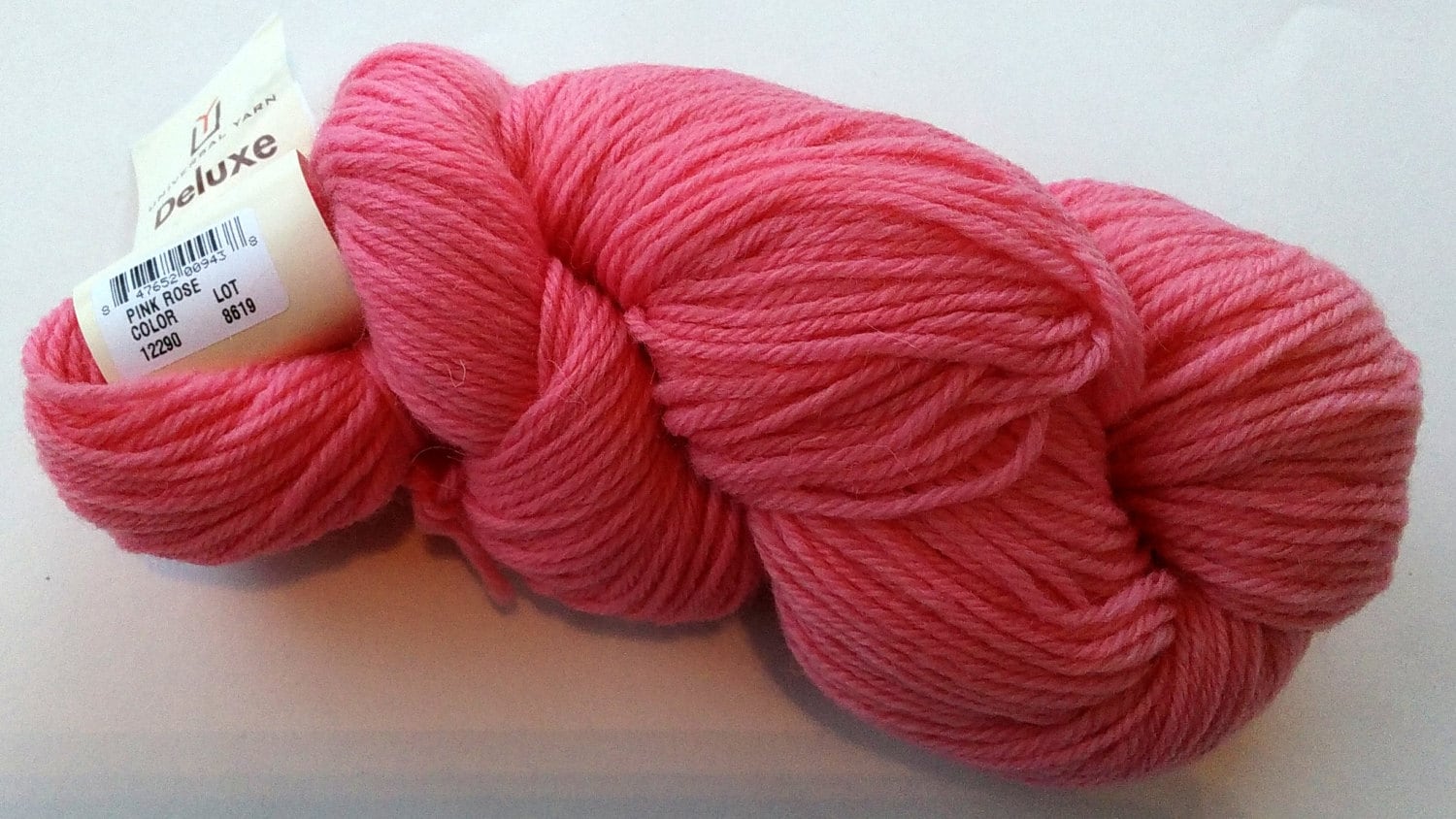 Universal Yarn Deluxe Worsted 100% Wool Pink Rose Color 12290 | Etsy