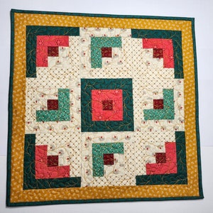 Quilted Triangles Wall Hanging