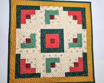 Quilted Triangles Wall Hanging