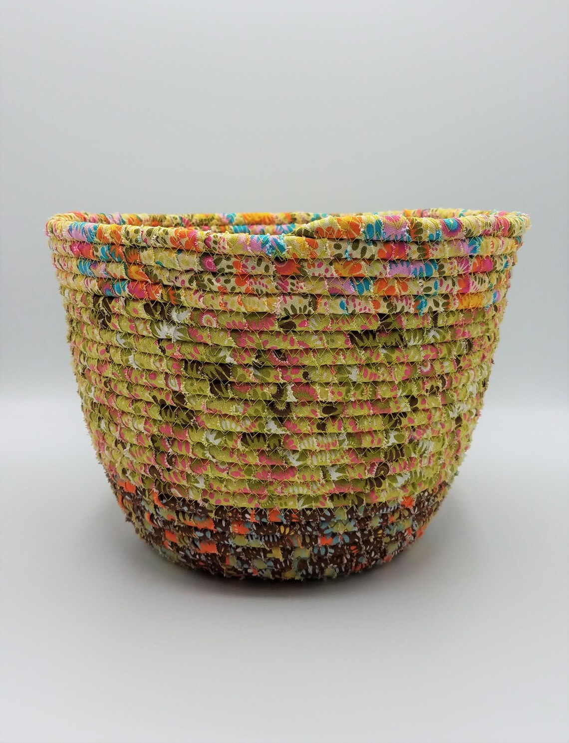 Yarn Bowl Coiled Rope Bowl Boho Coiled Rope Bowl Etsy