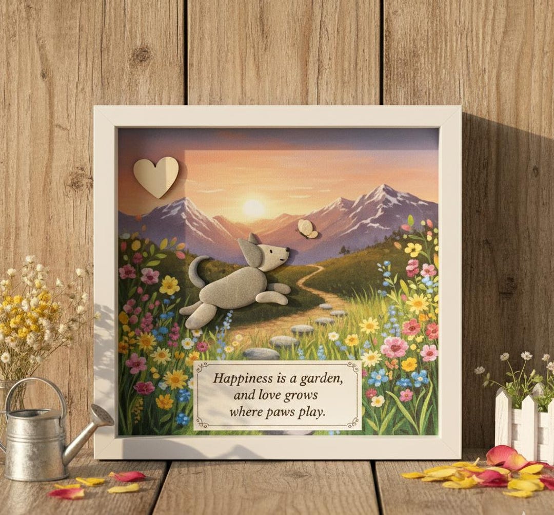 Pet Love in Pebbles – Personalized Handmade Art to Celebrate Your ...