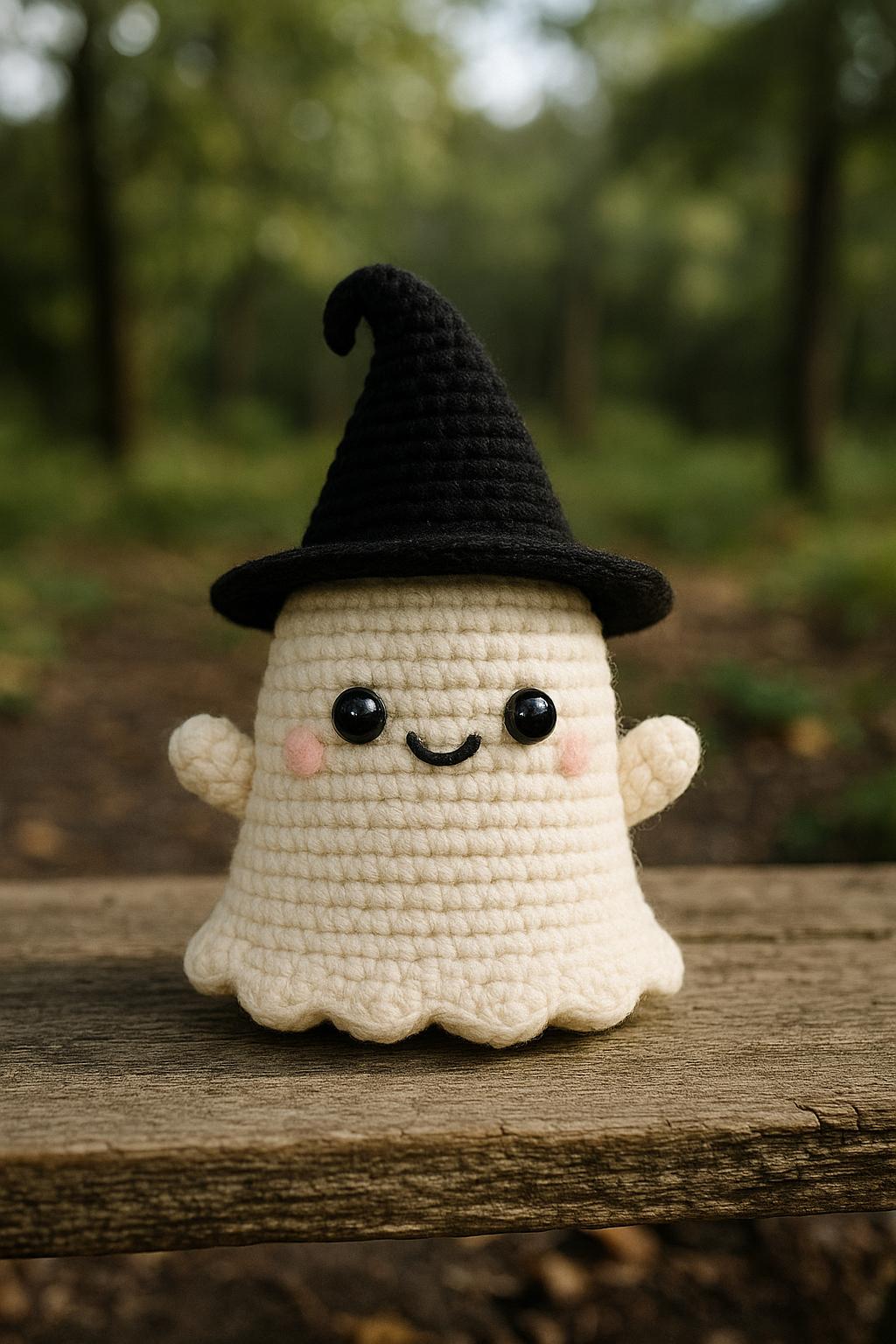 No Sew Crochet Ghost Amigurumi PDF Pattern: Halloween Plush (instant ...