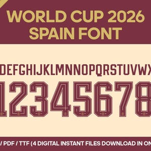 SPANIEN ESPANIA Bortamatch FONT VM 2026