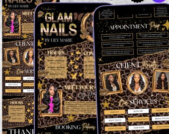 Cheetah Print Acuity Scheduling Canva Template, Leopard Pink Esthetician Website, Hair Braid Lash Nail Appointment Flyer, Brand Booking Site