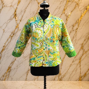Patchwork Jacket Sewing Pattern PDF – Quilted Floral Coat Pattern – Cottagecore – Easy Beginner Friendly Tutorial