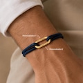 Personalized Engraved Bracelet for Men, Adjustable Name Bracelet, Gift for Dad, Couple Bracelet, Personalized Gift for Men product logo