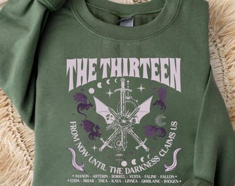 The Thirteen Sweatshirt - Throne Of Glass Bookish Merch